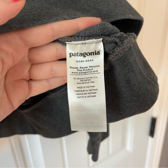 Patagonia Men's Organic Cotton Quilt Snap-T® Pullover Size XL Forge Grey - Picture 7 of 11